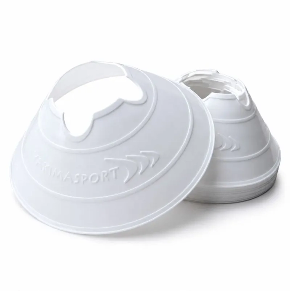 Тренировочные фишки Yakimasport Cut Cones 10P - white
