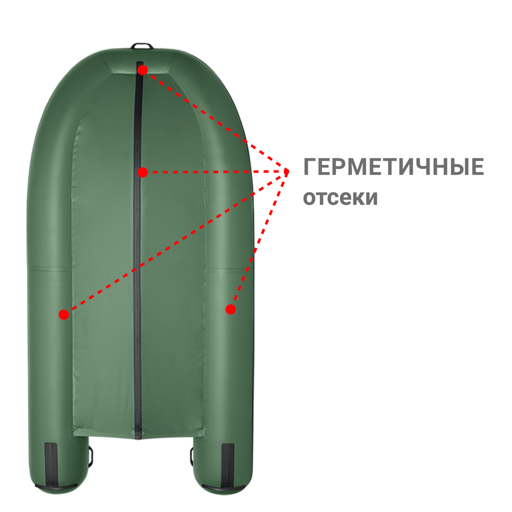 Лодка ПВХ Фрегат 430 С