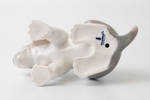 Фарфоровая статуэтка Lladro «Грустный щенок породы бигль» (Sad Puppy Beagle)