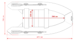 Лодка ПВХ Gladiator Air Expedition E420X НДНД -