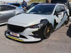 Клыки + вставка между клыками Mazda 6 GJ (2015–18)