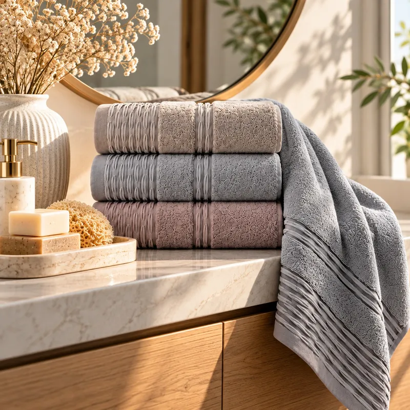 PUPİLLA COLLECTİON Набор Полотенец CATALINA 50*90 4пр. 100% Хлопок