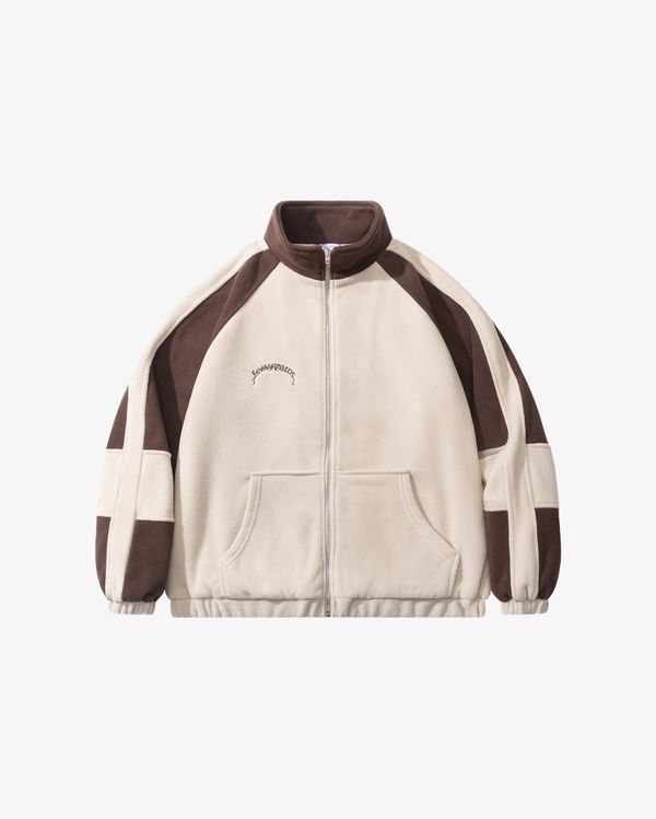 Толстовка Turbo fleece Zip песочный/коричневый - фото 11