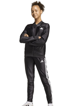 Boys' Спортивный костюм Adidas Glam Girls - black/silver