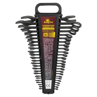 Набор ключей комбинированный 25пр. KINGTUL KT-5261D36-41 BLACK