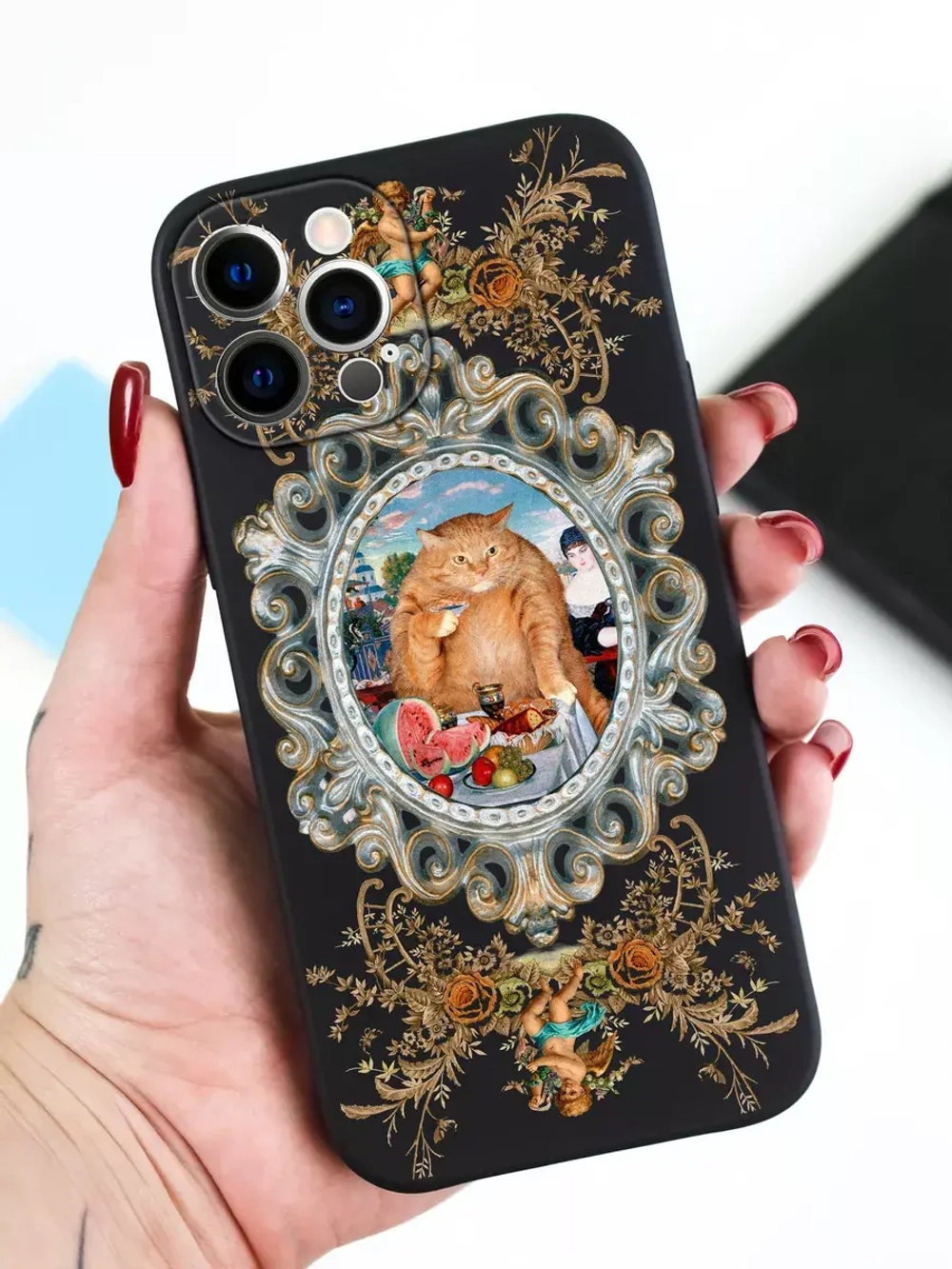 Чехол на iPhone 12 Pro Max с 3D принтом