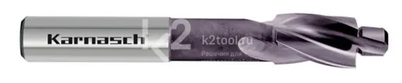 Цековка под резьбу М3, с цапфой, Ø6хØ3,4 мм, DIN 373, HSS-XE/Titan-Tec, Karnasch. арт. 20.1892.030
