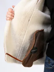 Дубленка зимняя натуральная косуха