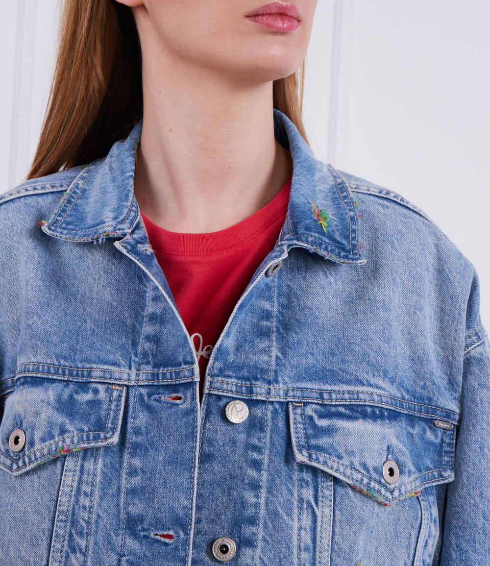 Джинсовая куртка TURNER RAINBOW Pepe Jeans London - голубой(PL402189)