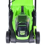 Аккумуляторная газонокосилка Greenworks GD24LM33, 24v, 33 см, (2516107), без АКБ и ЗУ