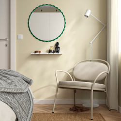IKEA DAGGKAPRIFOL  (ИКЕА ДАГГКАПРИФОЛ)  -  Полка для фотографий - белая 49 см