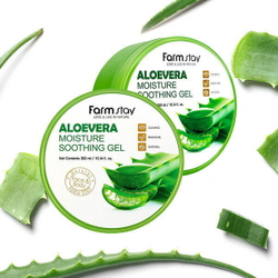 Гель для лица и тела FarmStay Moisture Soothing Gel Aloe Vera, 300мл