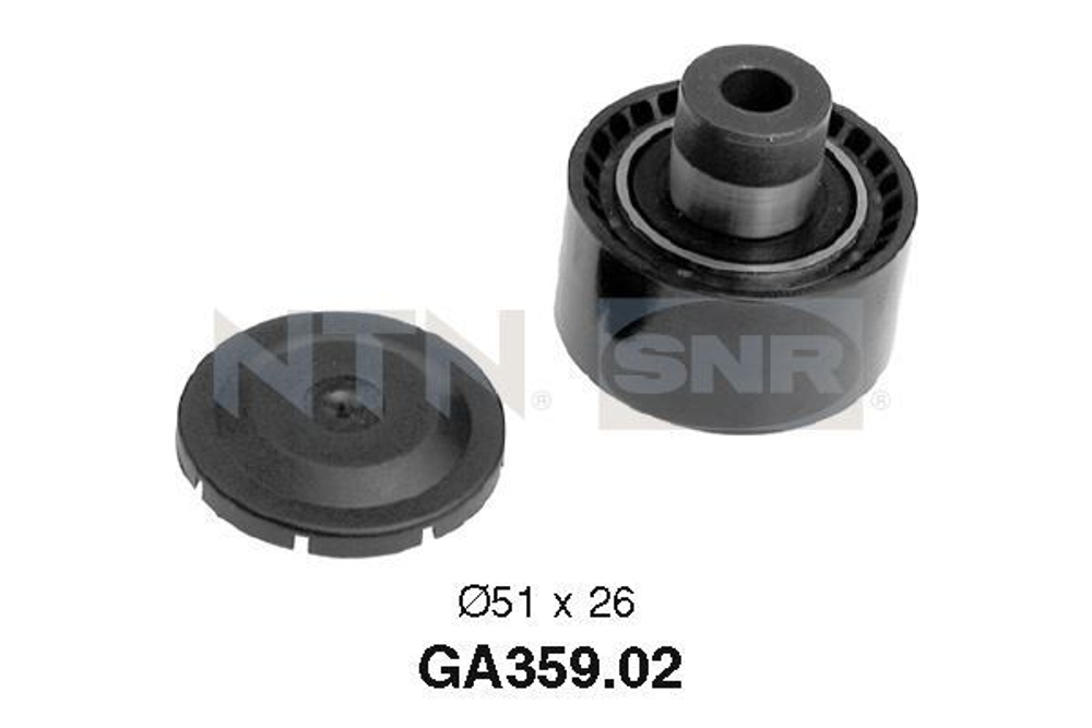SNR - GA35902-SNR - Deflection/Guide Pulley, V-ribbed belt