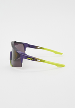 Спортивные очки с диоптриями 100% SPEEDCRAFT - Matte Metallic Digital Brights - Dark Purple Lens - OS