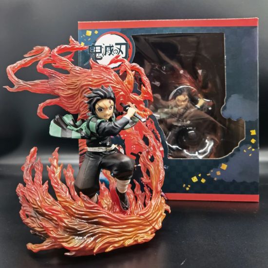 Фигурка Тандзиро Камадо, Клинок рассекающий демонов, Demon Slayer, 23 см