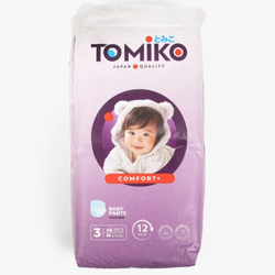 Подгузники TOMIKO Comfort+ M 58 шт