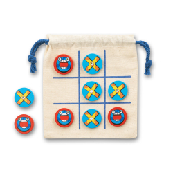 CROSSES. Классическая игра крестики нолики с 10 фигурками из фанеры