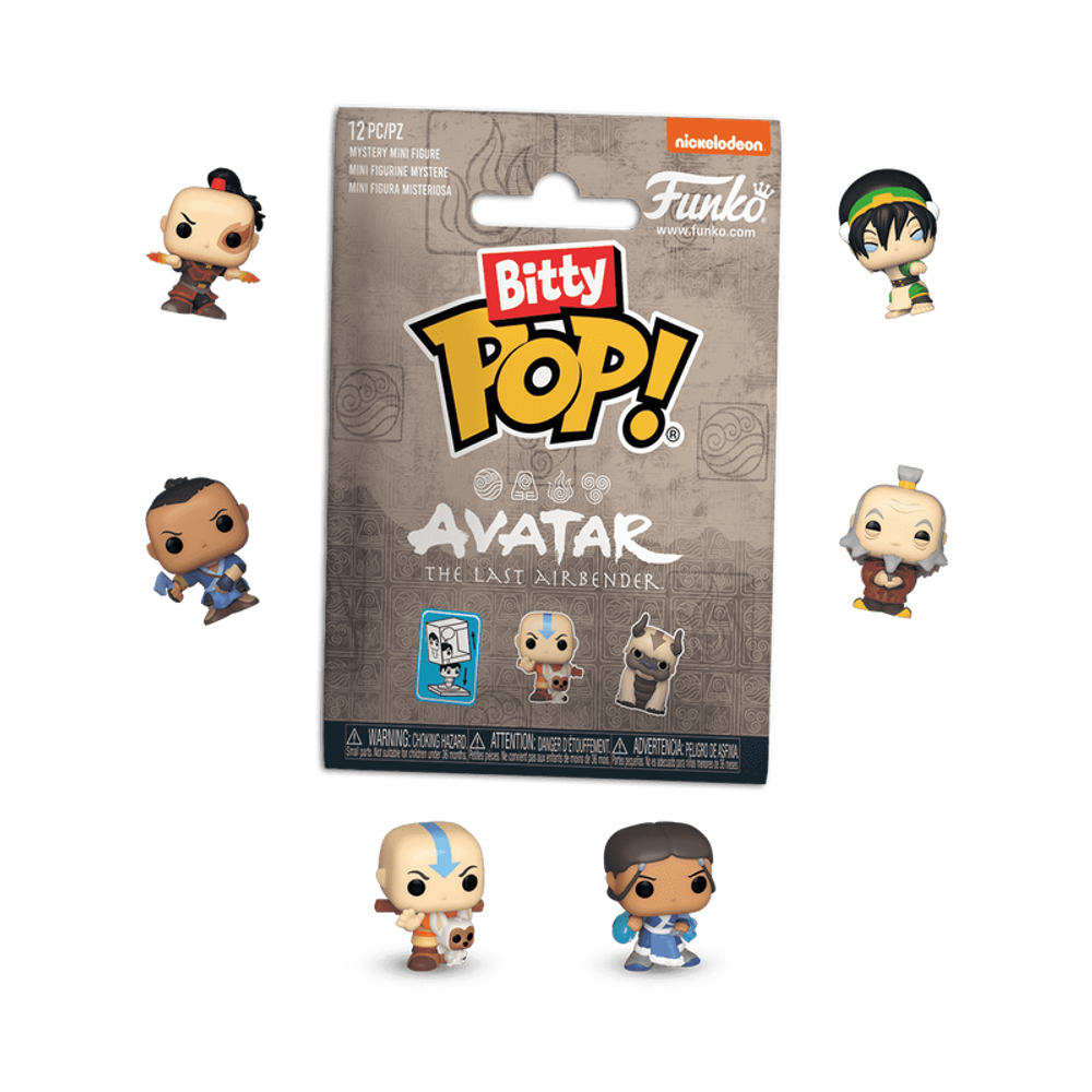 Рандомная Фигурка Funko Bitty POP! Avatar The Last Airbender Mystery