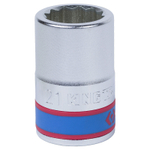 KING TONY (633021M) Головка торцевая стандартная двенадцатигранная 3/4", 21 мм