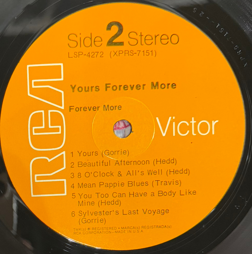 Виниловая пластинка Forever More ‎– Yours Forever More LP