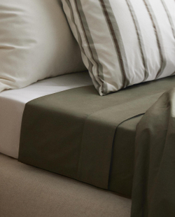 Простыня перкаль Zara Home, фото 9