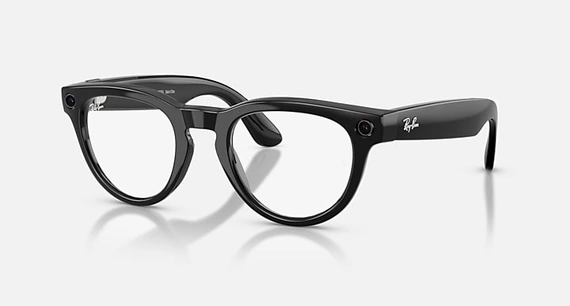Умные очки Ray-Ban Meta Headliner Gen 2 (RW4013) Shiny Black/Clear/Graphite Green Transitions S50 T150