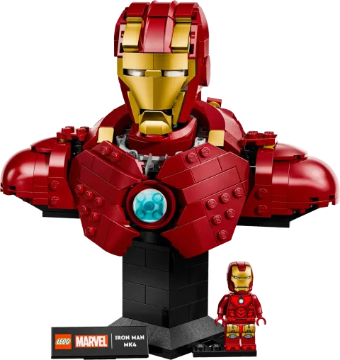 Конструктор LEGO Marvel 76327 Бюст Железного человека MK4