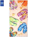 Полотенце пляжное 70*140 см «SUNshine - Курорт», микрофибра, 230 гр/м2
