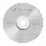 Оптический диск Verbatim CD-R 700MB 52X AZO Crystal, Spindle, 50шт