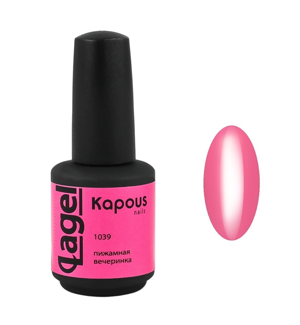 Гель-лак 1039 Пижамная вечеринка LAGEL, Kapous, 15 мл