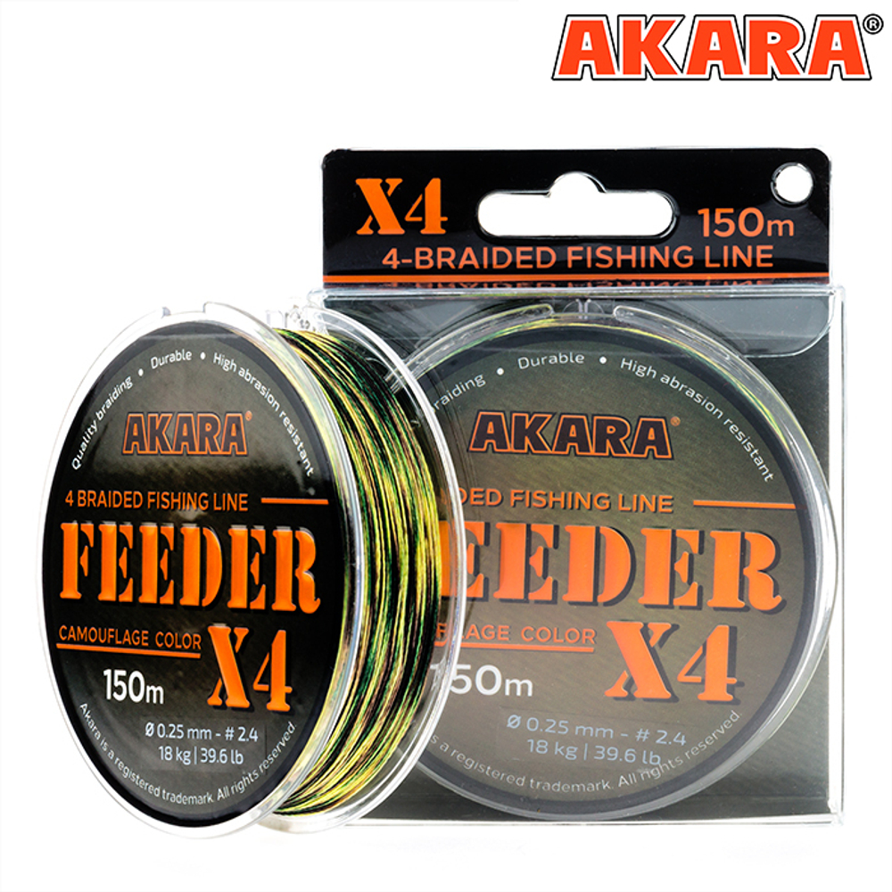 Шнур Akara Feeder KMF 150 м 0,10