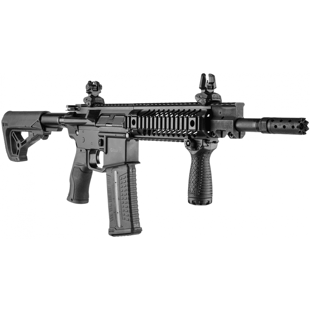 Пистолетная рукоятка прорезиненная для M16/M4/AR15, зеленый, Fab Defense