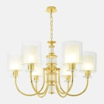Люстра Crystal Lux ELENA SP6 GOLD 1621/306
