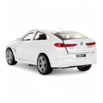 Модель ин. мет. "BMW X6" 12см, двери, багаж, белый, коробка X6-12-WH (Технопарк)