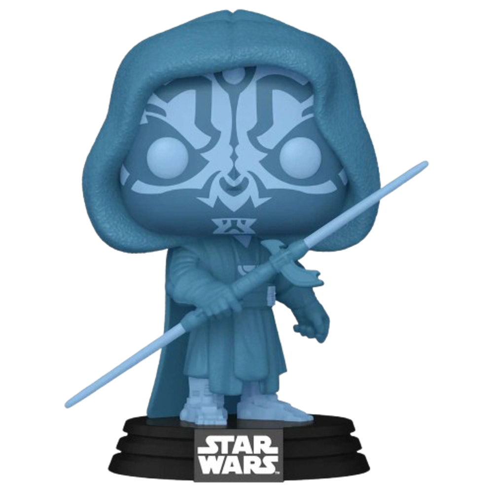 Фигурка Funko POP! Bobble Star Wars Darkside Darth Maul (Hologram) (светится в темноте) (Exc)