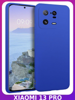 Мягкий Soft Touch чехол из силикона для XIAOMI 13 PRO с бархатной подкладкой
