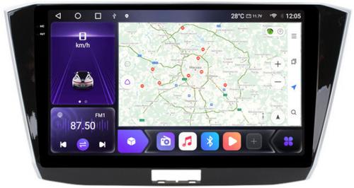 Магнитола для Volkswagen Passat 2015+ (без штатного усилителя) - Kuberg OL-1906 QLed+2K, Android 12, Быстрая, CarPlay, 4G SIM-слот