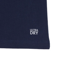 Женская теннисная футболка Lacoste Ultra Dry Technical Cotton Sport - navy blue