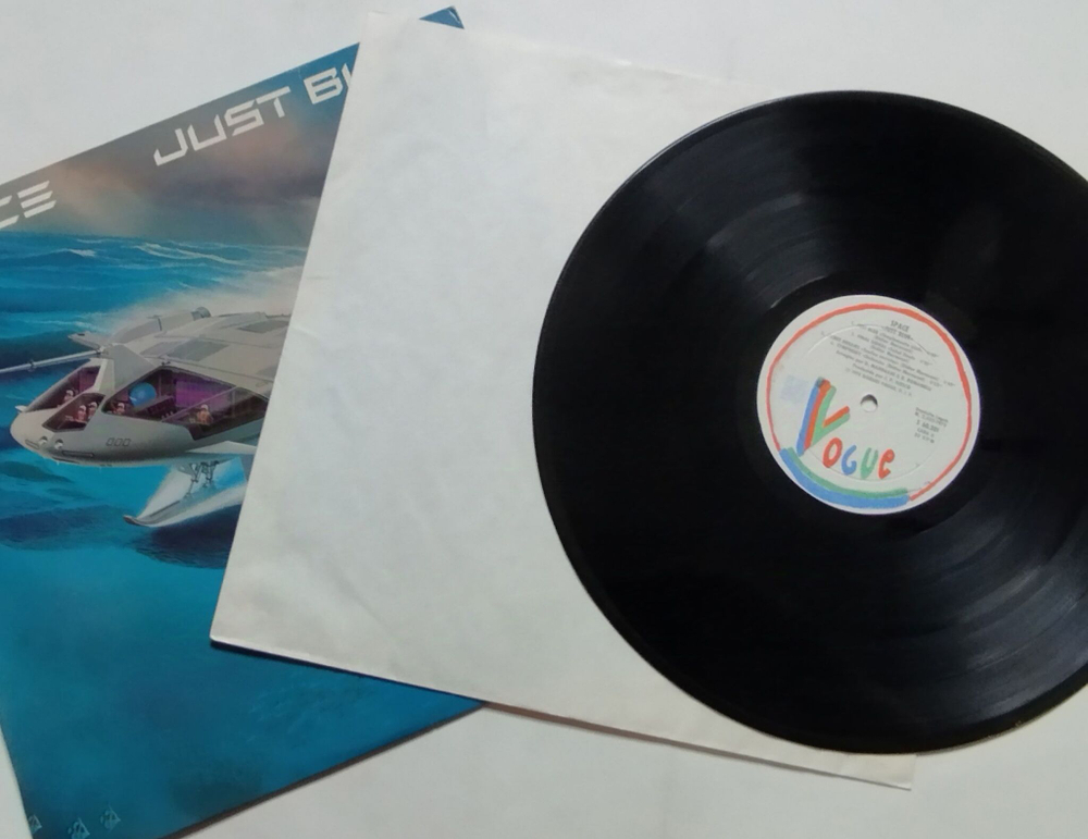 Винтажная виниловая пластинка LP Space Just Blue (Spain 1979)