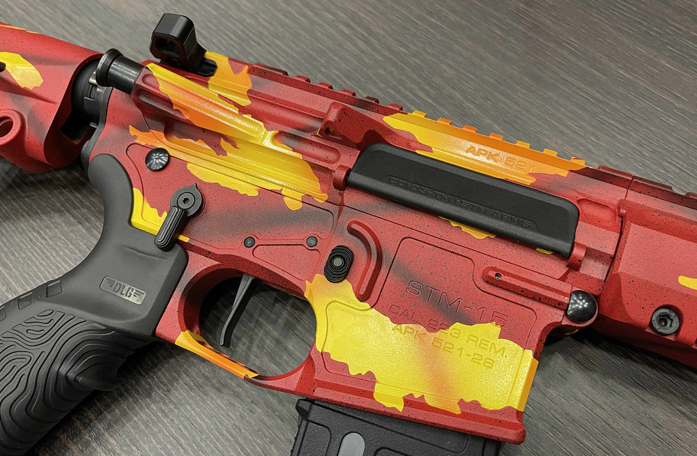 Карабин STM-15 cal. .223 REM, 14,5", SPR, Cerakote Red