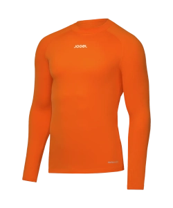 Джемпер компрессионный утепленный Jogel CAMP 2 PerFormDRY Baselayer Top Warm, оранжевый D2