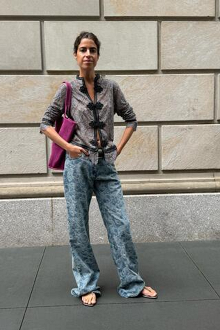 ZARA РУБАШКА С КЛЕВАНТАМИ ZW COLLECTION, МЯГКИЙ СЕРЫЙ