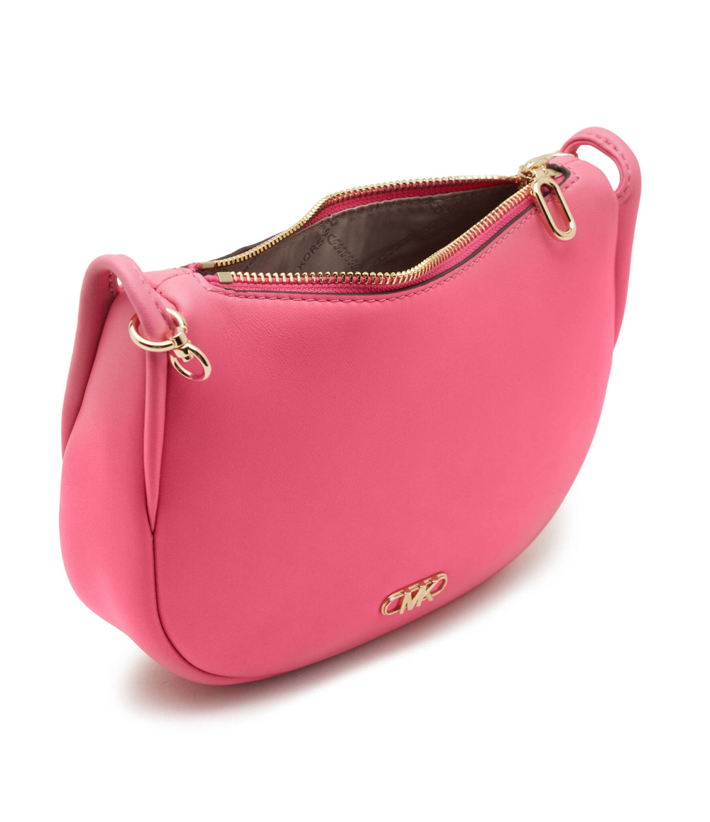 Кожаная сумка хобо Michael Kors - розовый(32H3G8NC1L)