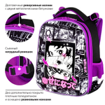 Ранец BRAUBERG PREMIUM, 2 отделения, с брелоком, «Anime movie», 38×29×16 см, 272018