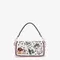 Сумка Fendi из ткани FF с вышивкой Astrology белый