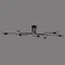 Потолочная люстра  IL2000-8C-05 BK ILLUMICO