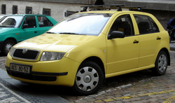 Арка левая Skoda Fabia 1999-2007