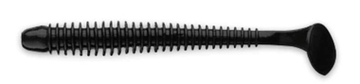 Приманка силиконовая Keitech Swing Impact 3.5" #001 Black