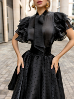 Юбка спереди короткая сзади длинная Limited edition f/w2026