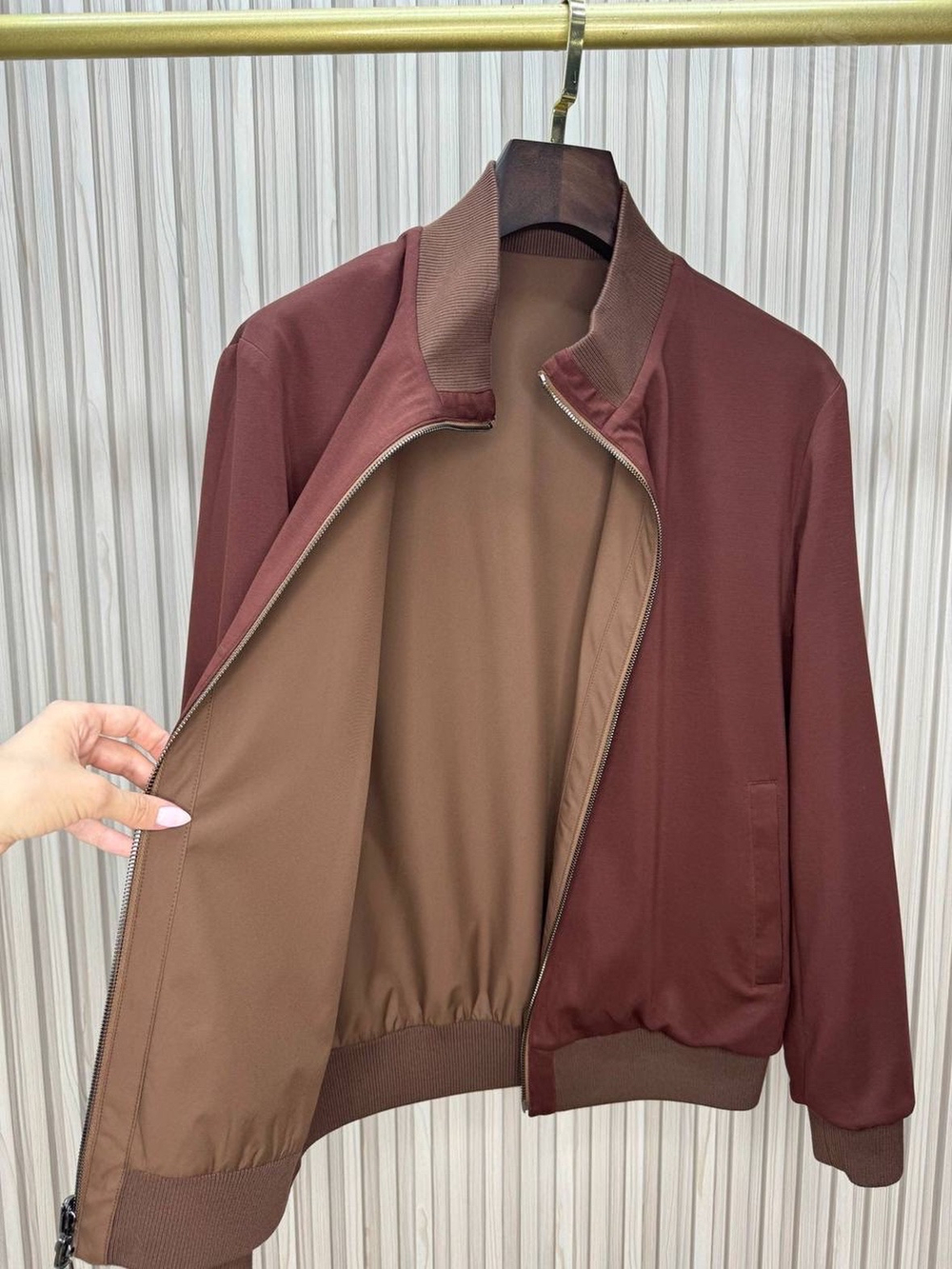 Двухсторонняя ветровка Loro Piana